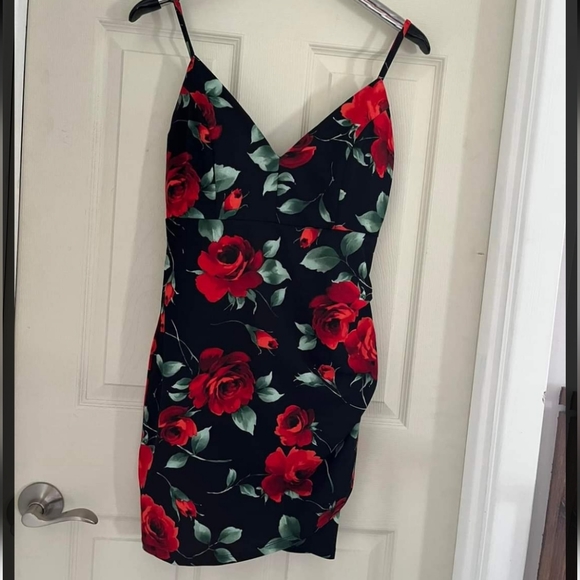 Floral Mind Code Minidress - Picture 4 of 8